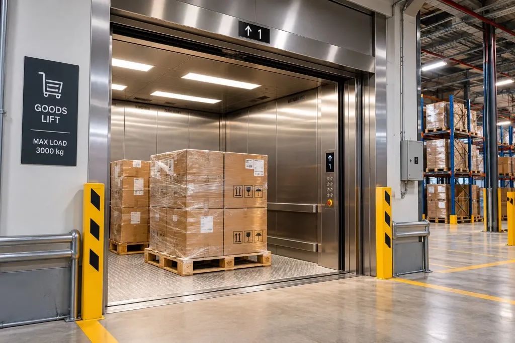 Goods Lifts by Rieka Elevators