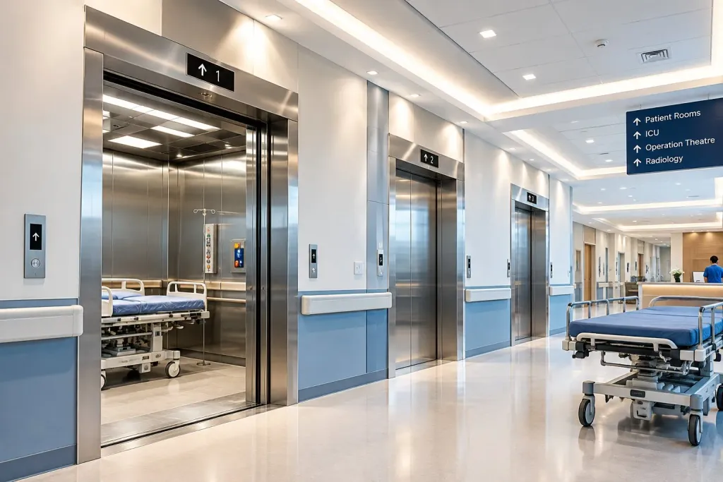 Hospital Lifts by Rieka Elevators